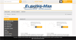 Desktop Screenshot of elektro-mar.com